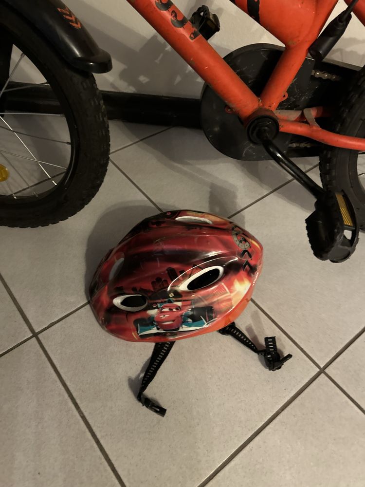 Rower accent track 16 cali pomarancz kask gratis