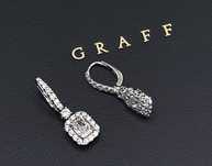 Золотые Серьги  Graff 1,74 ct