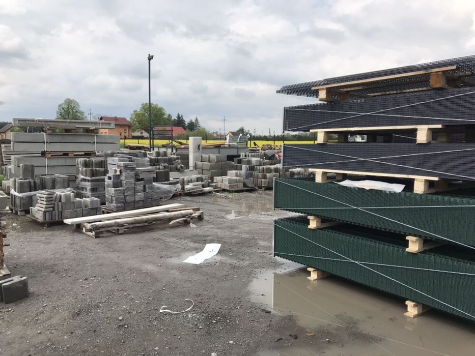Panel Ogrodzeniowy 2D fi 6/5/6 Wiśniowski 1230 OCYNK +RAL 7016,9005