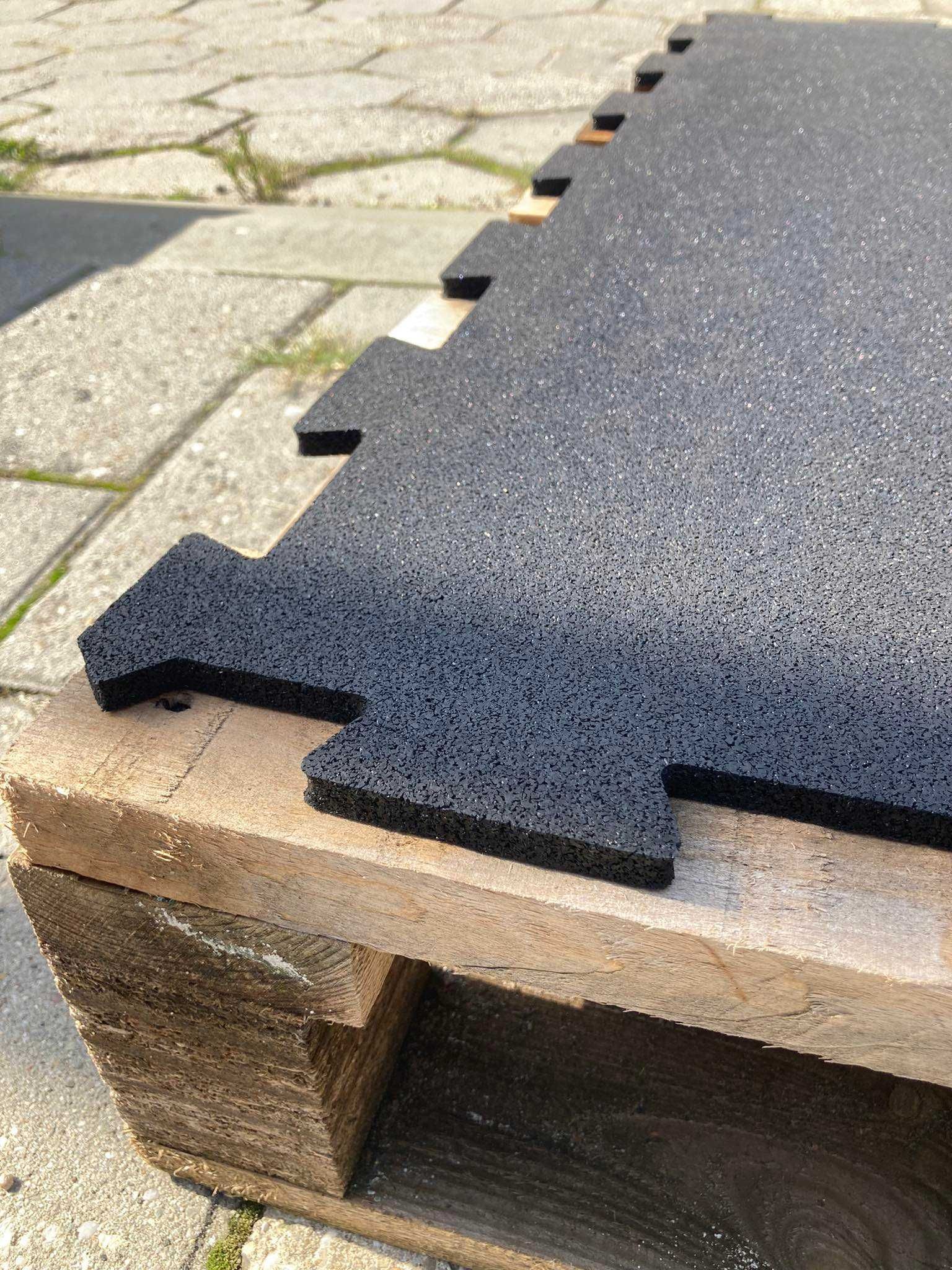Puzzle Gumowe 8 MM Podłoga Gumowa Płyty SBR Siłownia Fitness