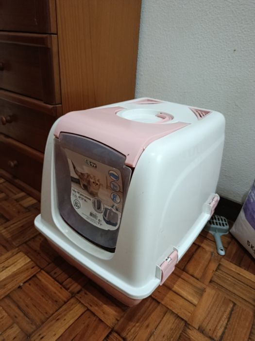 Caixa de areia para gatos
