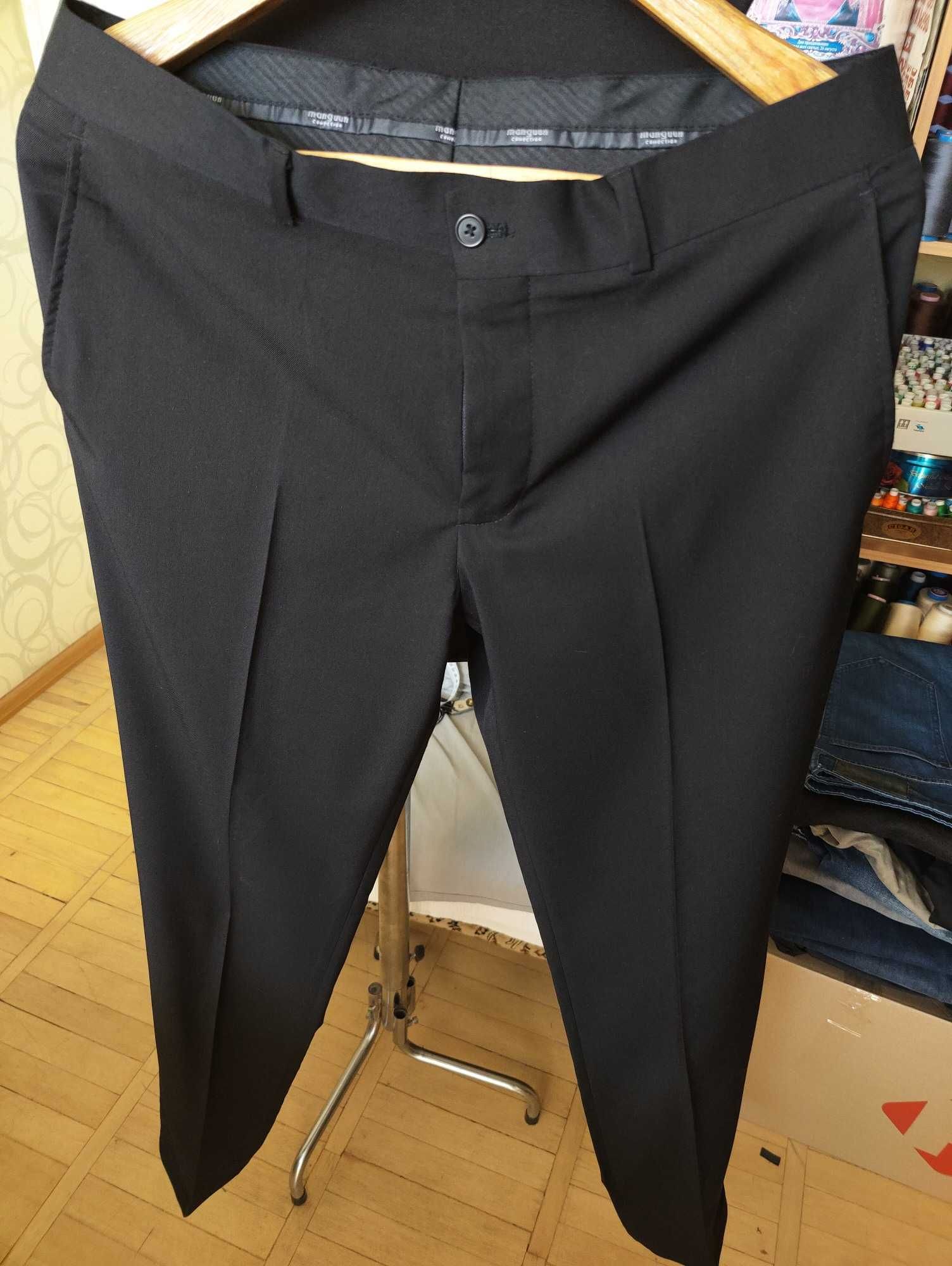 Джинсы брюки Manguun Collection trousers Germany w32 stretch black.