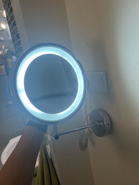 Lustro do makijażu led