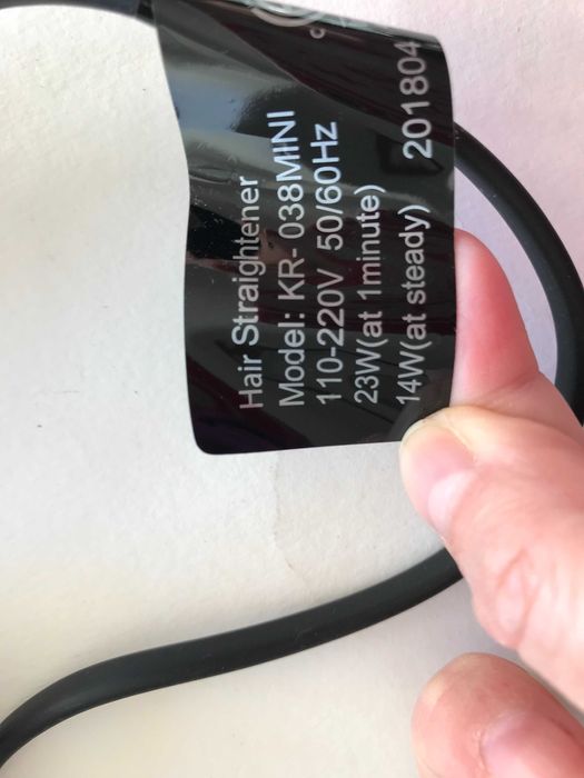 Esticador de Cabelo - Tamanho de Viagem