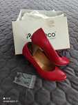 Buty czerwone Bioeco.