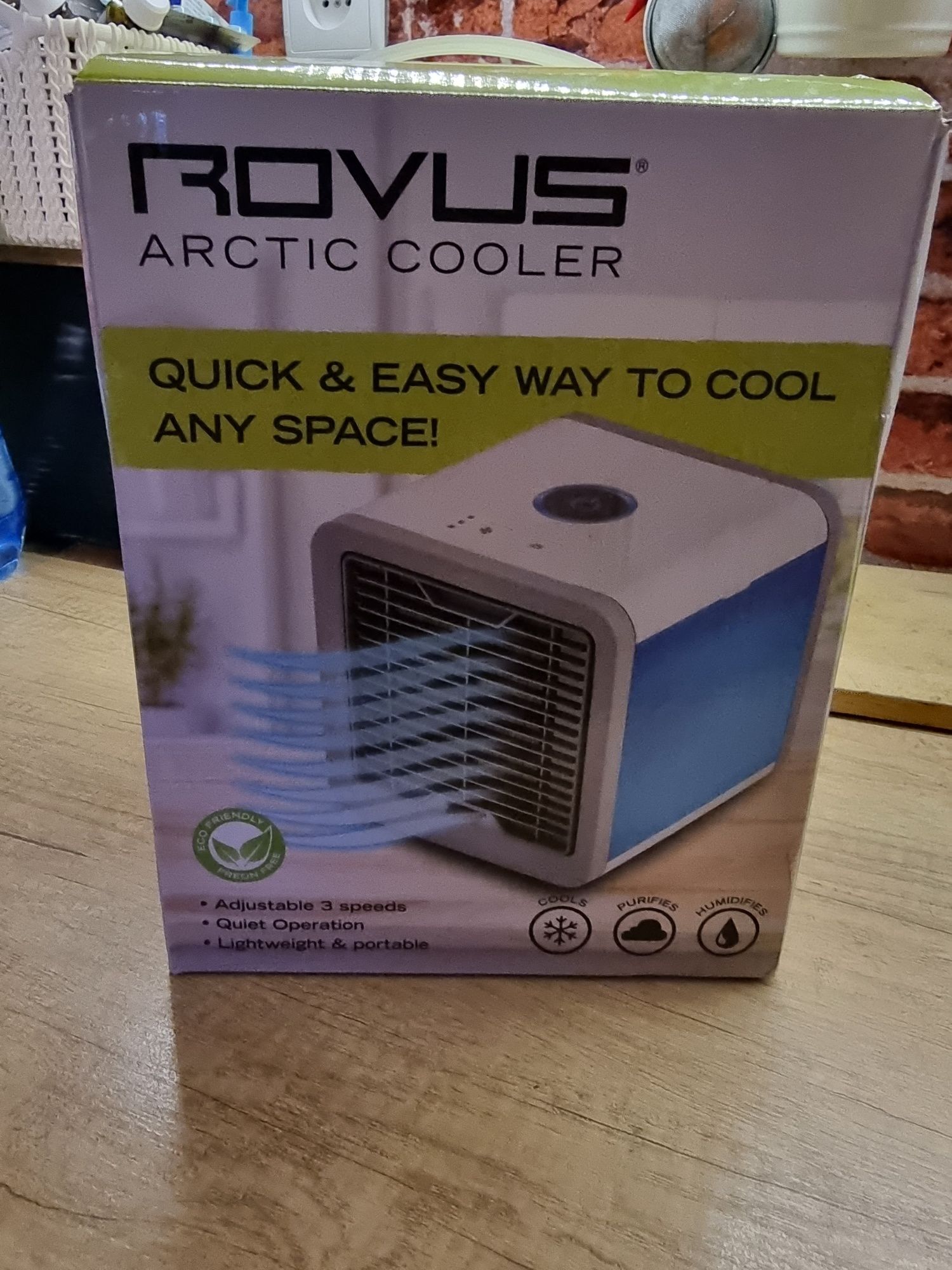 Klimatyzator przenośny arctic AIR cooler LED USB