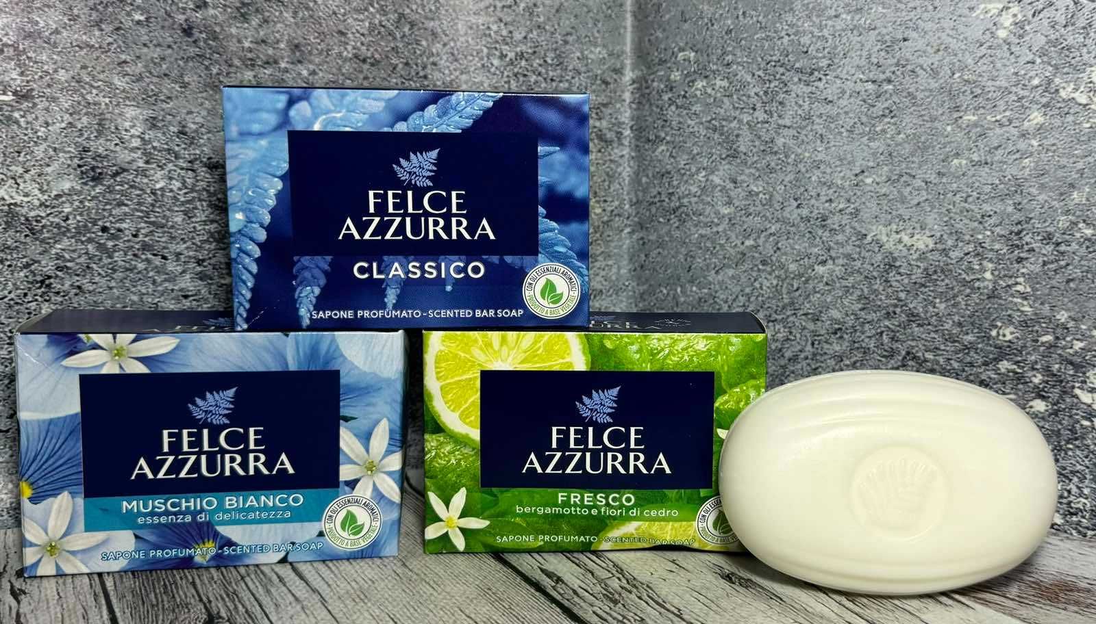 Мило для рук Felce Azzurra 100 г,3 види біль8ше у описі