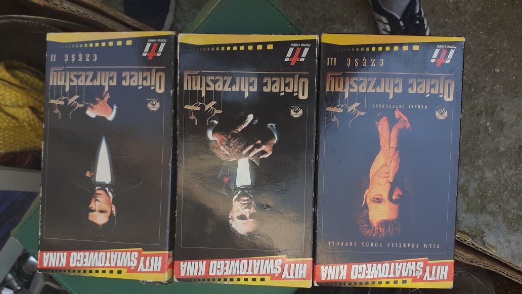 Ojciec chrzestny - 3 części - kasety VHS