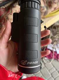 Монокуляр Panda 40x60 зі штативом і кліпсою для смартфона.