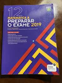 Livro Exame Matemática A da Raiz Editora