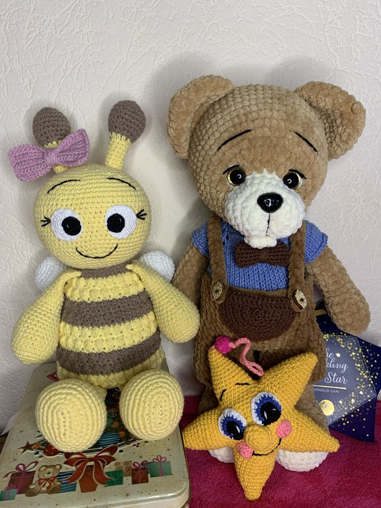 Miś amigurumi dla dzieci