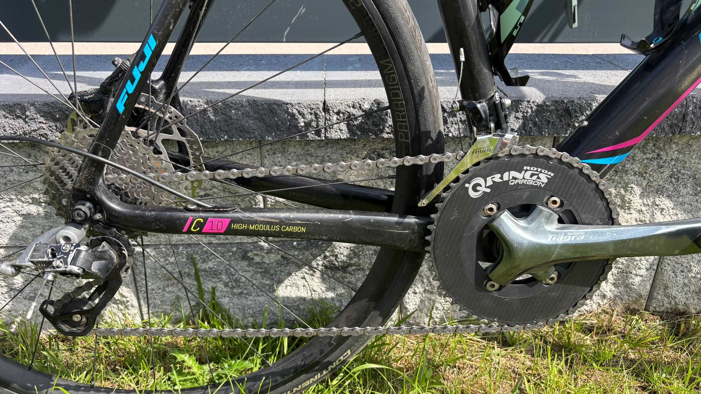 Gravel  Szosa Okazja  tarcze karbonowy Fuji Altamira CX 1.5 2 kpl. kół