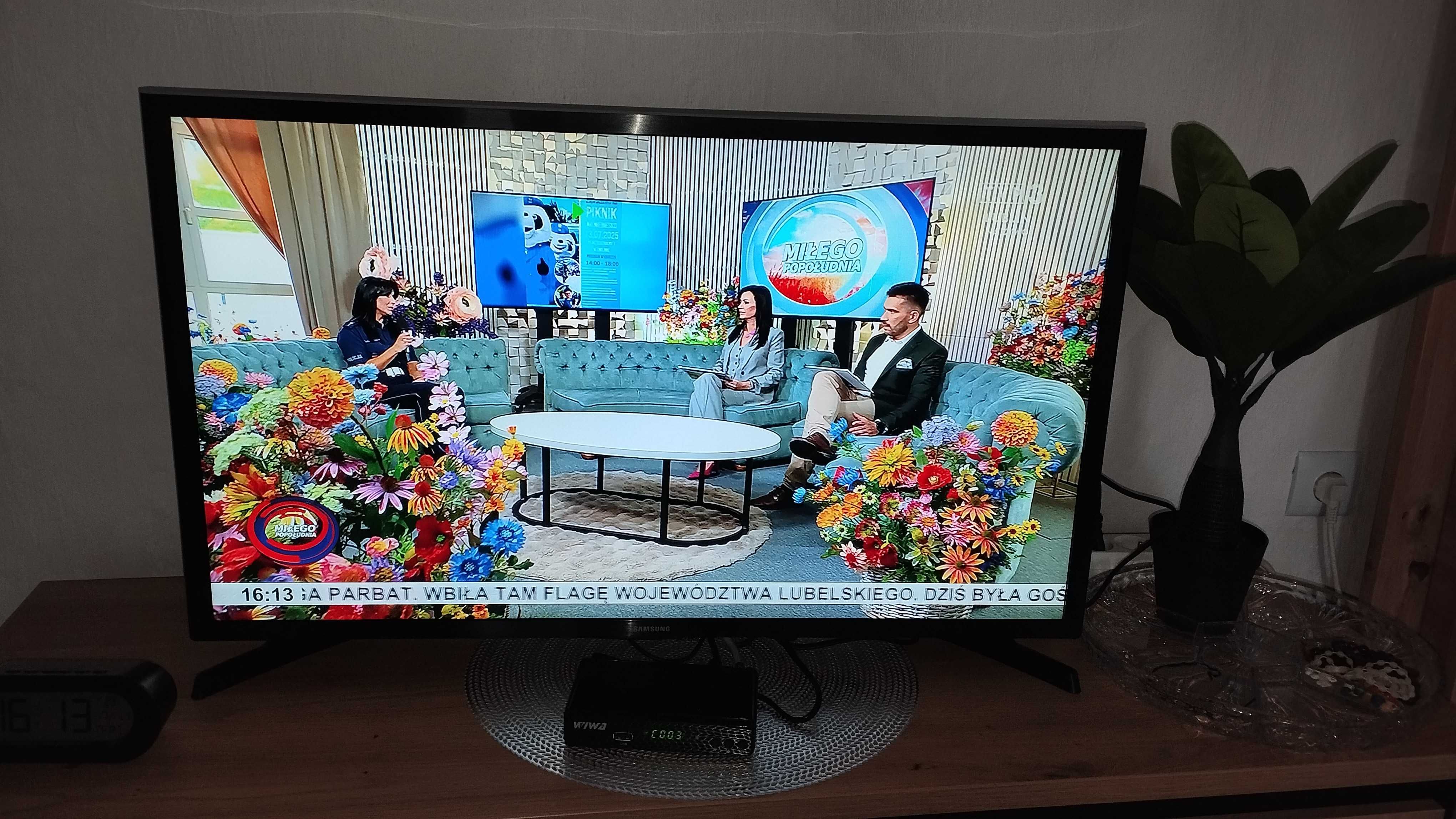 Telewizor Samsung 32" + dekoder DVB-T2 HEVC