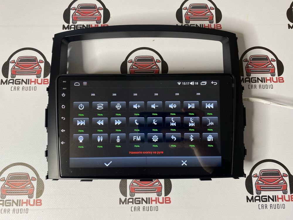 Магнитола Mitsubishi Pajero 4 під Rockford Автомагнитола Android