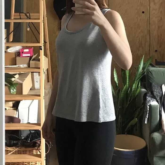 Max Mara MaxMara srebrna szara bluzka top 38 M