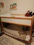 Cama kura ikea 2 crianças