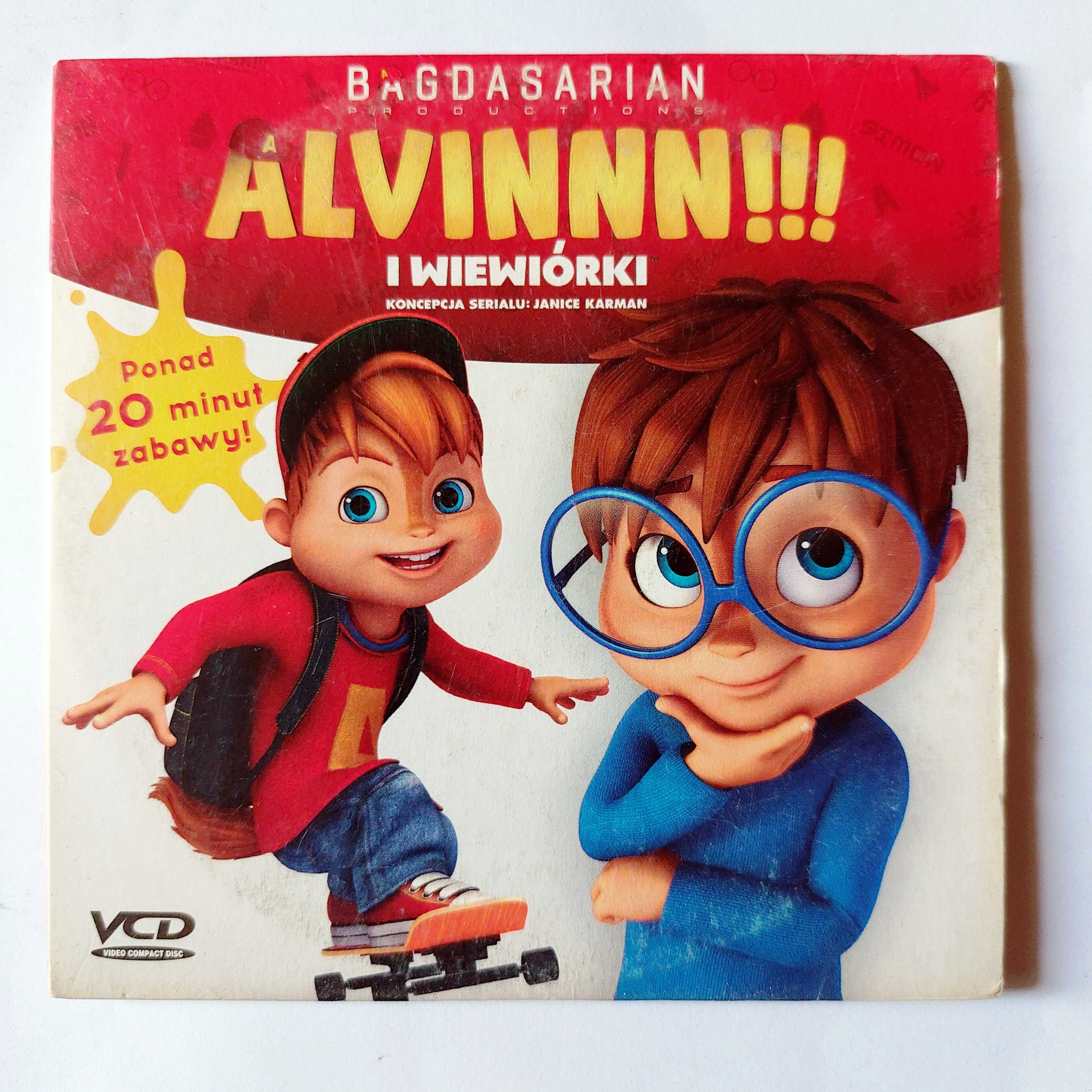 ALVIN I WIEWIÓRKI | ponad 20 minut zabawy na VCD/DVD