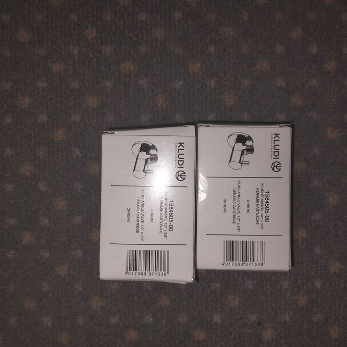 Kludi zawór kątowy