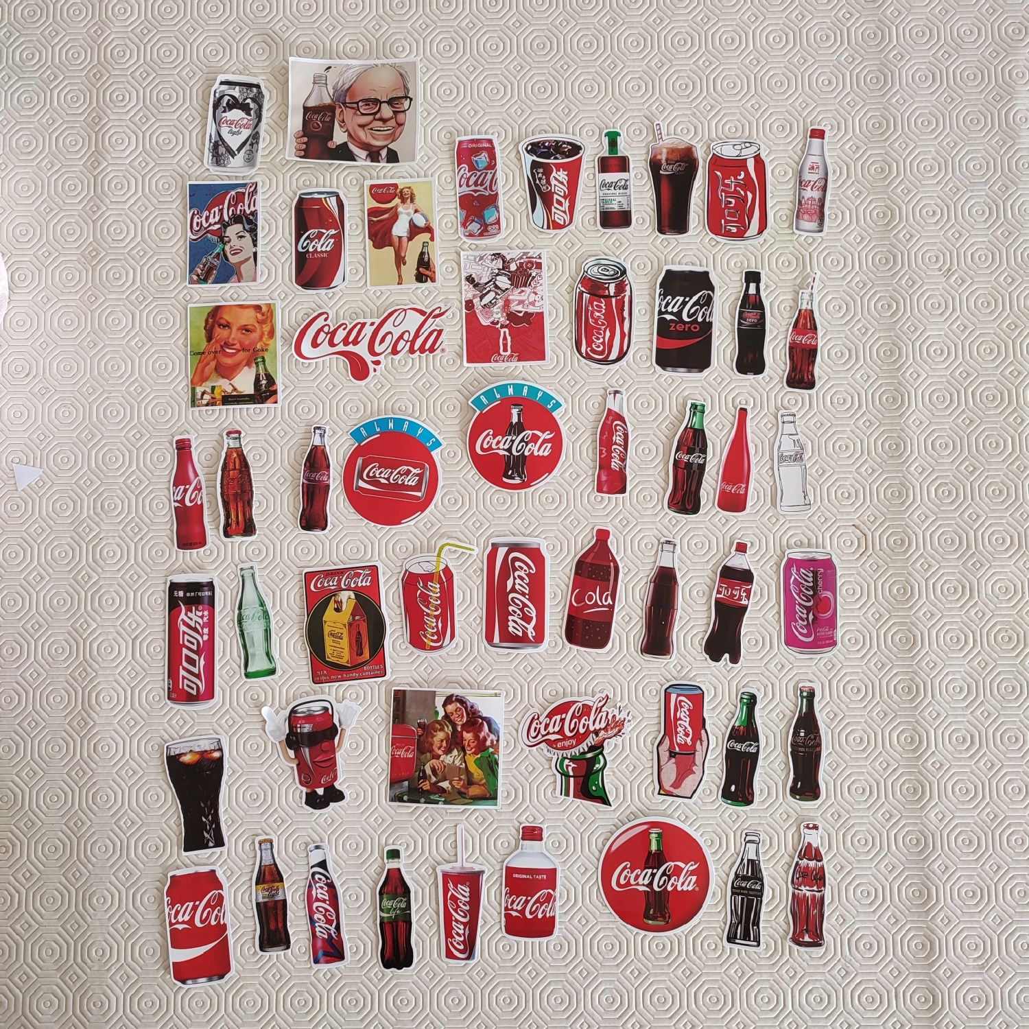 Autocolantes / Stickers Coca Cola