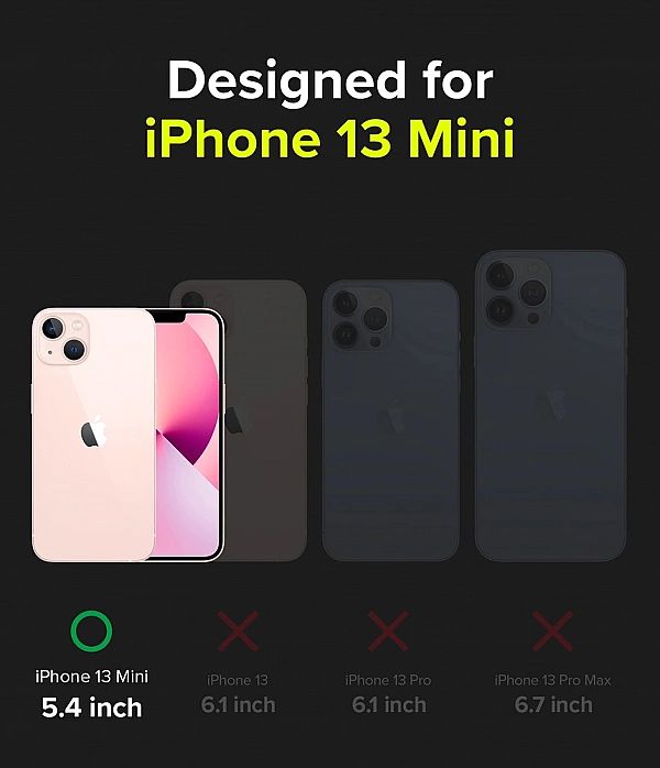 Ringke Fusion X Design etui pancerny pokrowiec z ramką iPhone 13 mini
