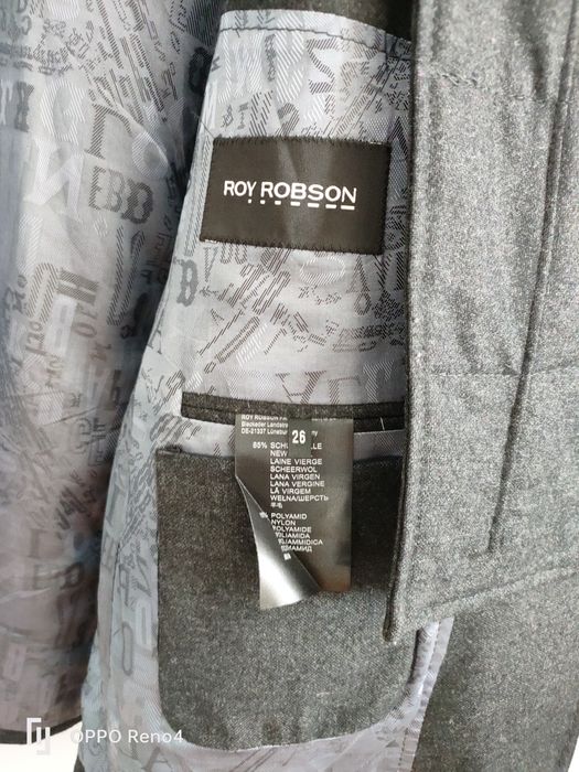 Nowa Męska marynarka Roy Robson