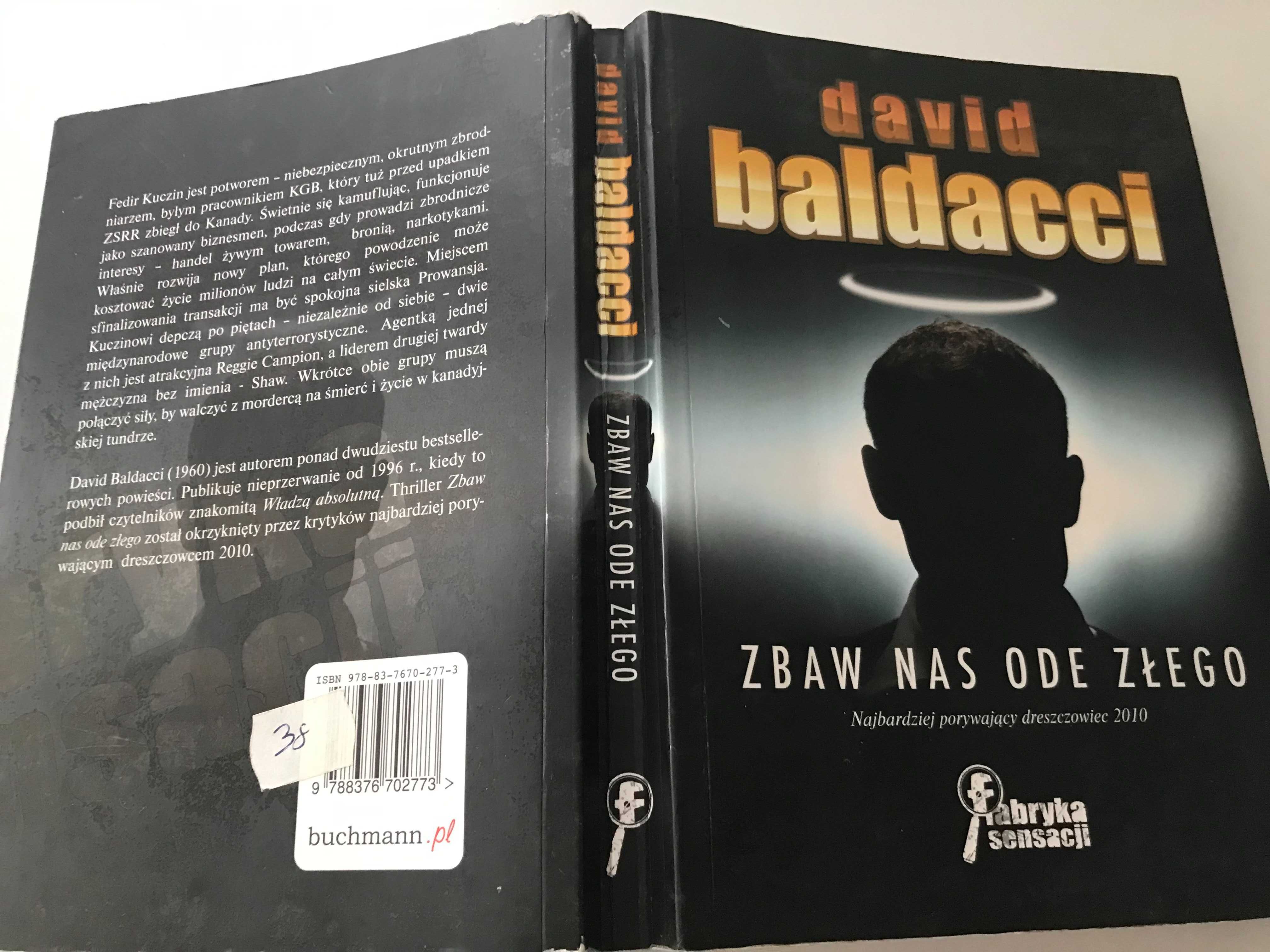 Książka "Zbaw nas ode złego" David Baldacci