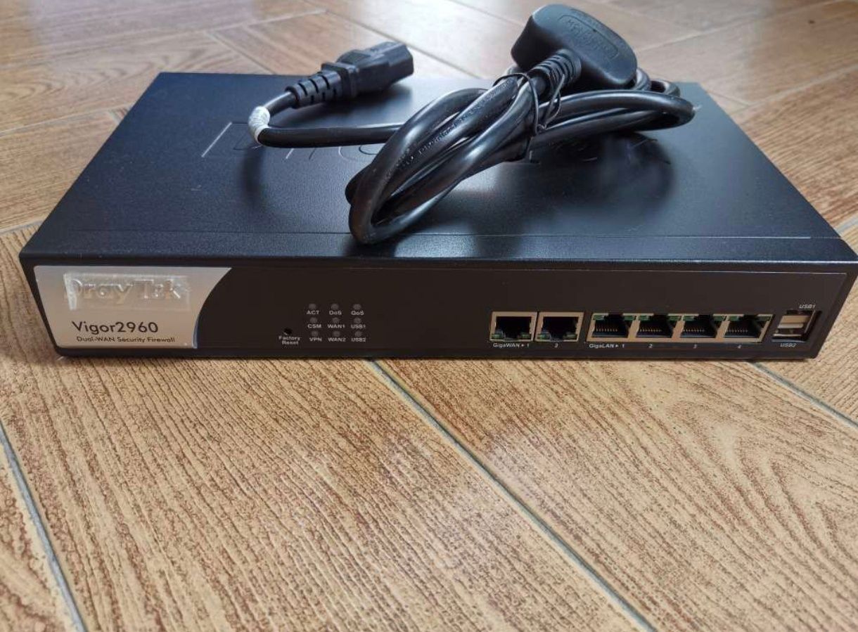 Draytek 2960 como novo
