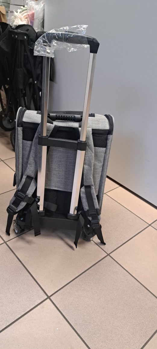 Wózek/ transporter/  plecak dla psa /kota   na kółkach