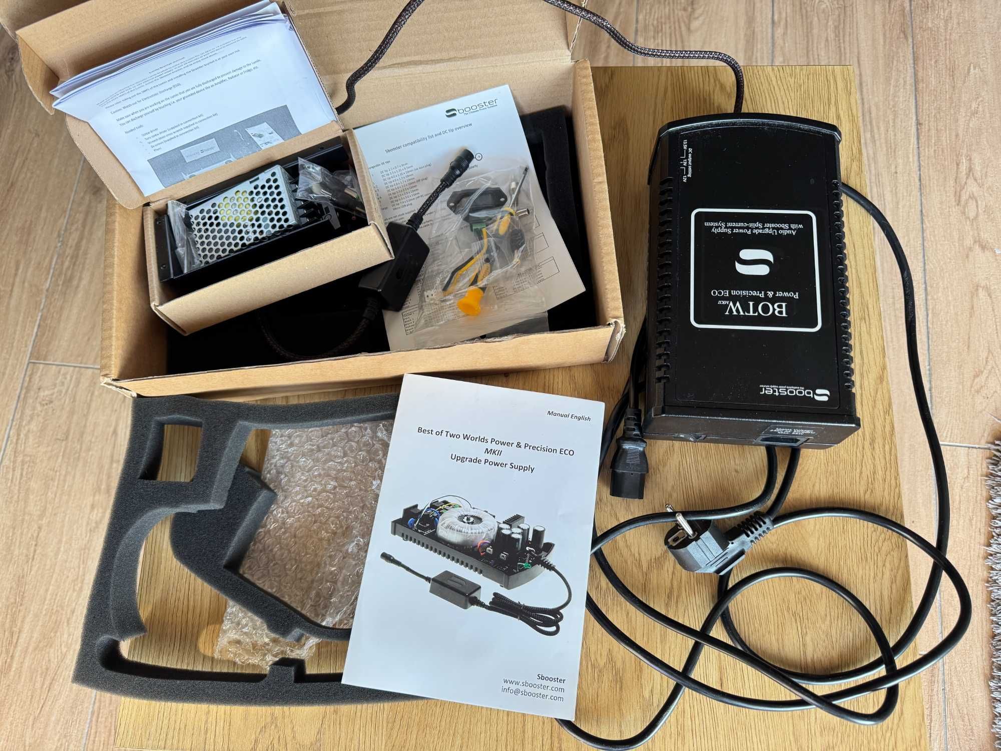 Zestaw Streamer DAC Lumin D2 + Zasilacz Sbooster P&P MKII HI-END