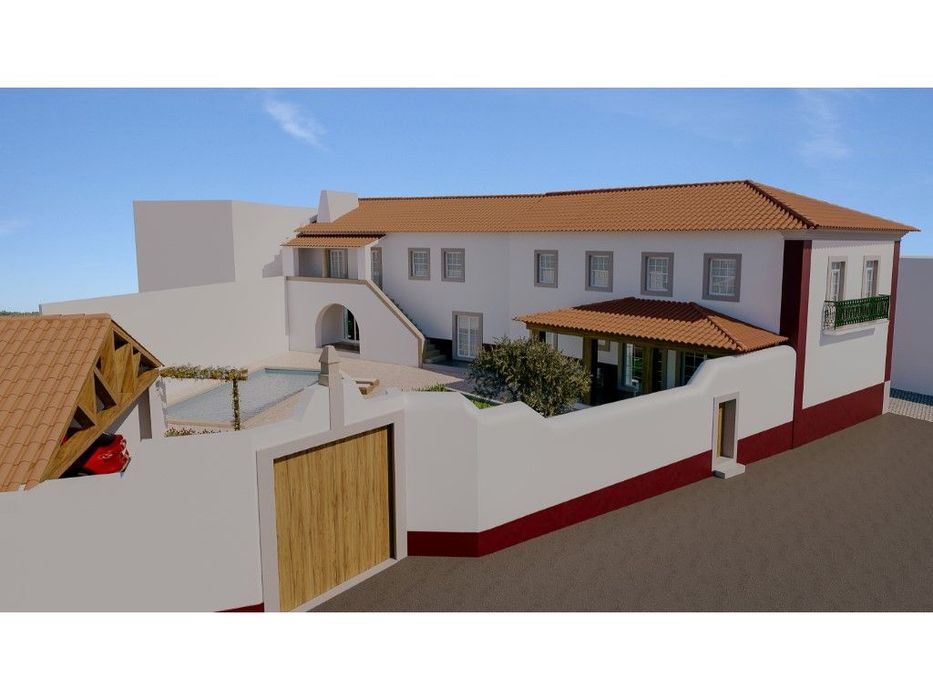 Moradia de Luxo com jardim no centro histórico de Aljubarrota, Alco...