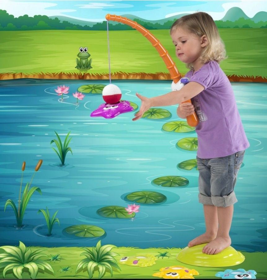 Chicco рыбалка Островок для ловли рыбы Fit & Fun Fishing Island Playse