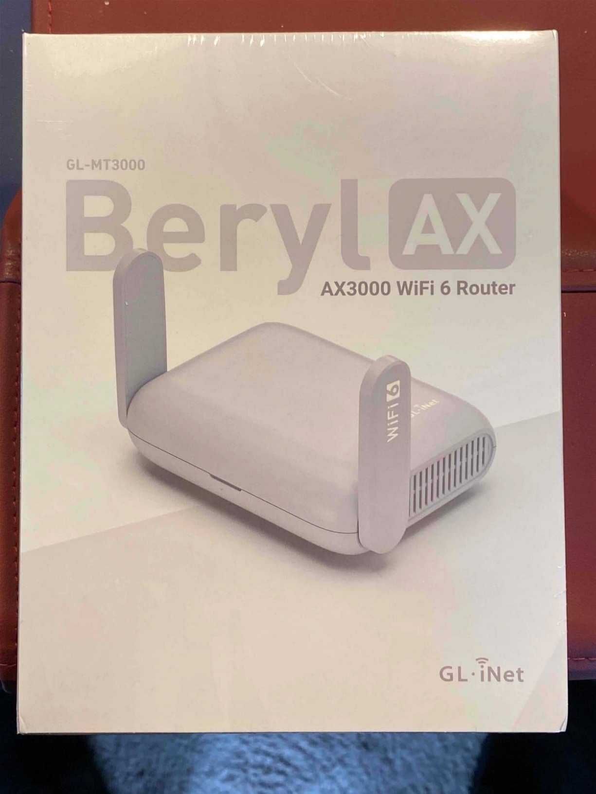 GL.iNet Beryl AX (GL-MT3000) Wi-Fi 6 Роутер OpenWrt, USB, VPN, AdGuard