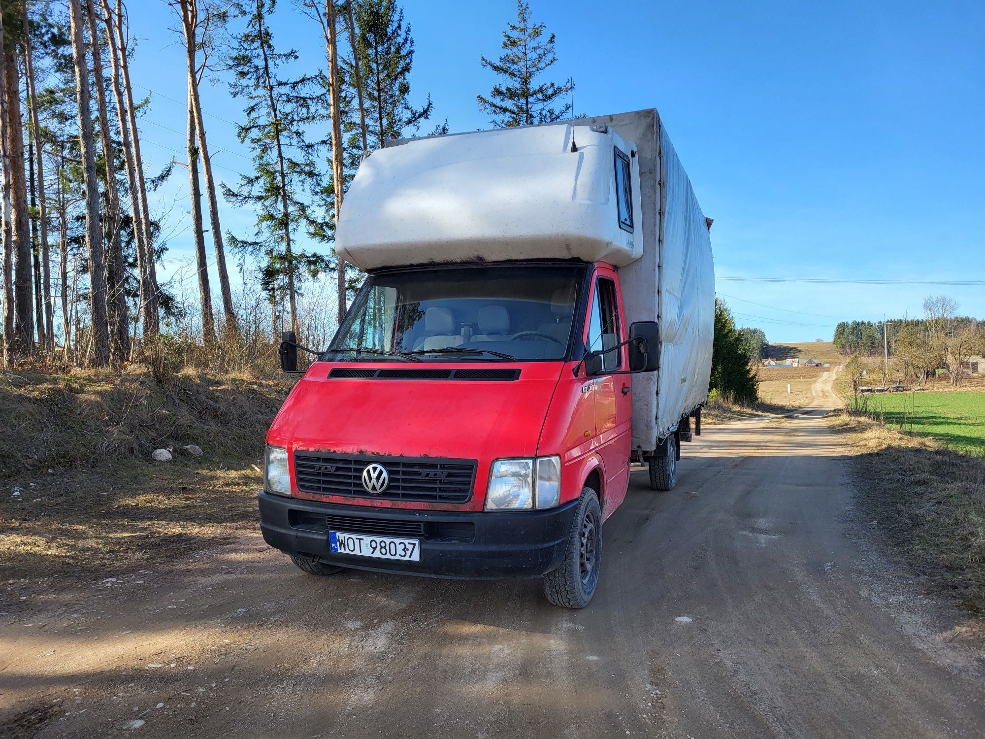 Vw lt 2.5tdi paka winda