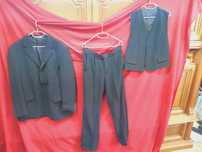 Komplet czarny garnitur pawo xl/xxl wymiary w opisie