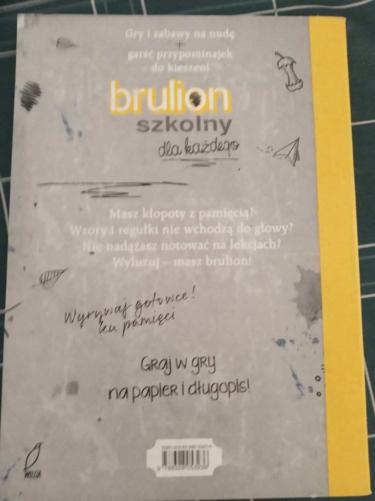 Brulion szkolny dla każdego