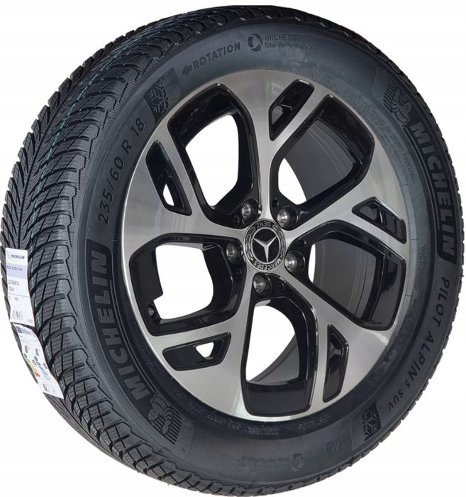 Komplet nowe koła zimowe mercedes GLC W254 X254 235/60R18 MICHELIN