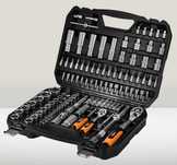 Klucze nasadowe Neo Tools 110 elementów 1/2" + 1/4" zestaw narzędzi