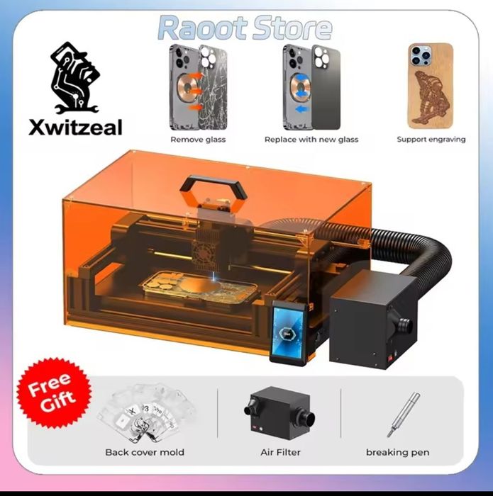 xwitzeal v8  лазерний гравер задніх кришок iphone