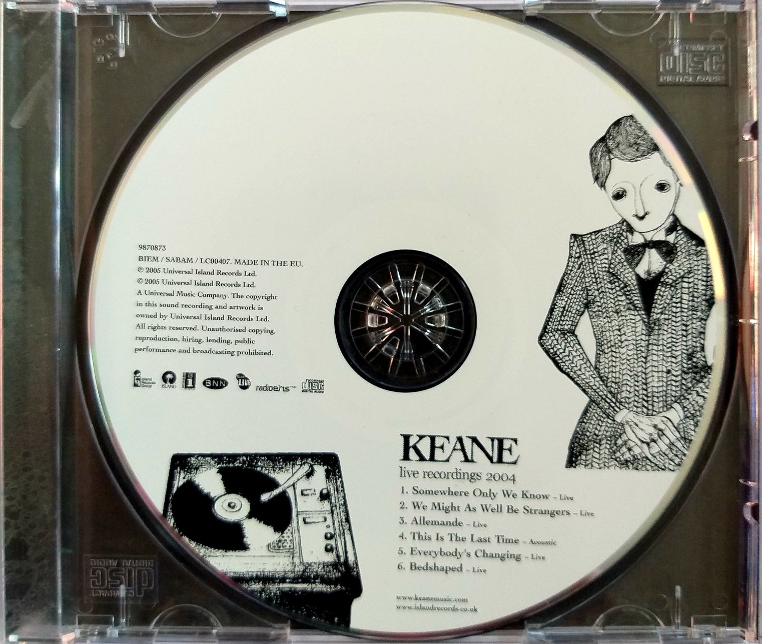 Keane Live Recordings 2004 - 2005r