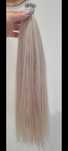 Włosy naturalne  farbowane   kitka 50 cm blond 100 gram.