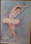 Antigo Quadro Bailarina Carlo Parisi