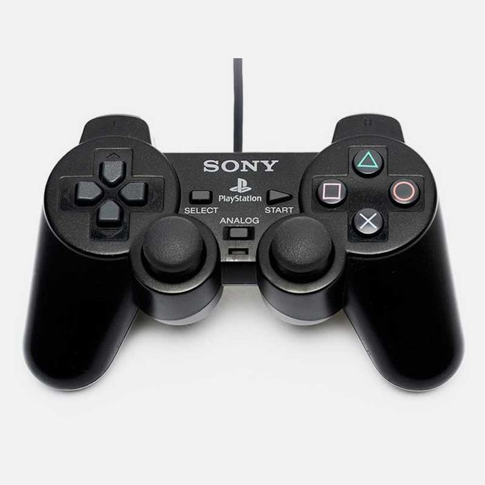 Kontroler Pad PlayStation 2 - Czarny - Oryginał - Nowy