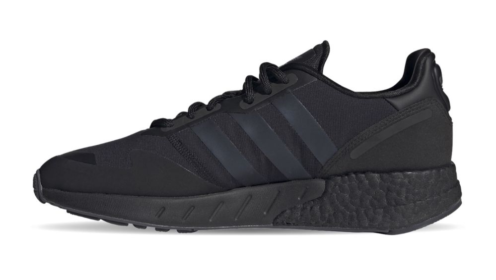 Adidas  ZX 1K Boost Black оригинал новые кроссовки чёрные (NEW)