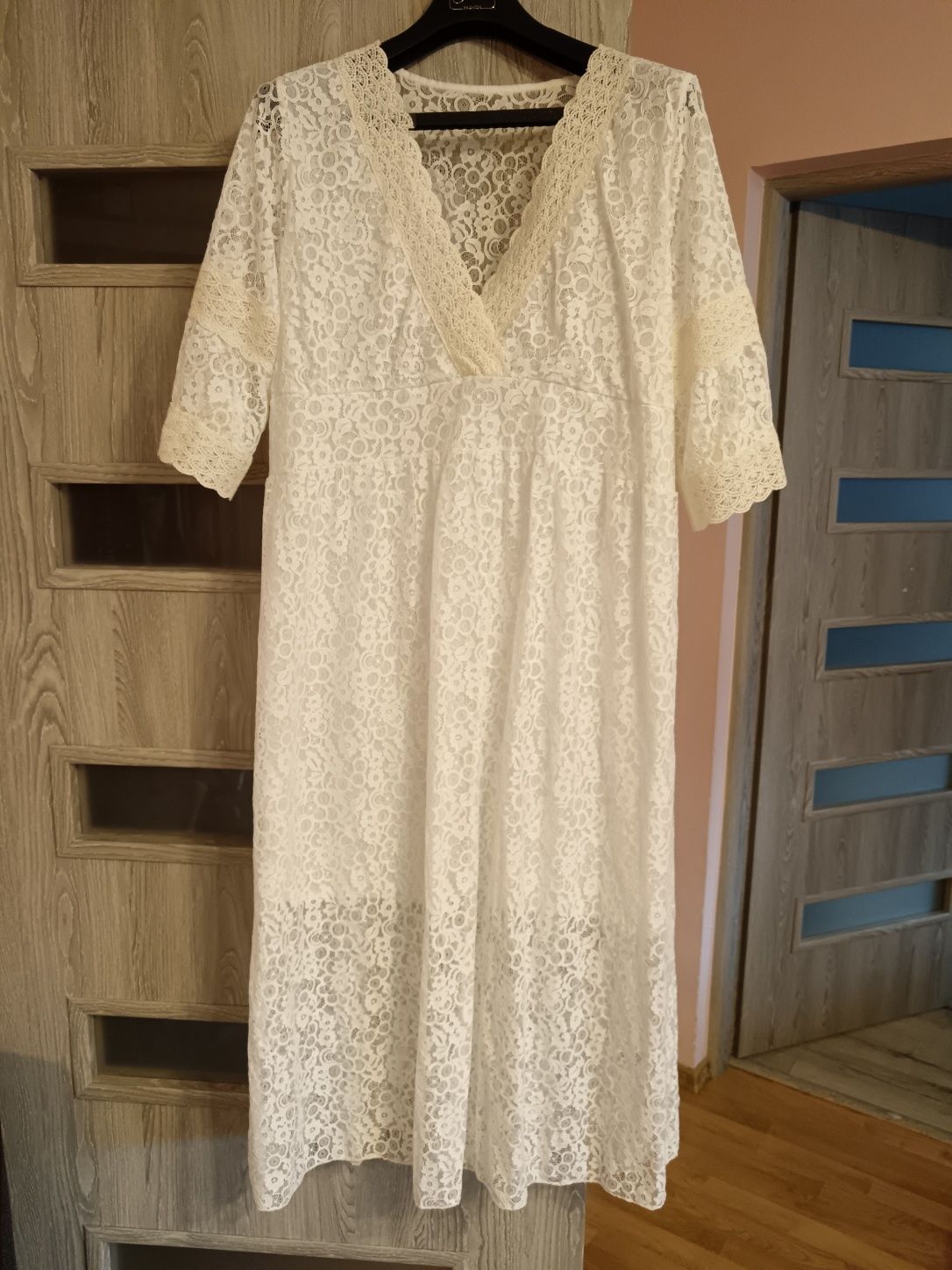 Sukienka boho koronka M L i xl