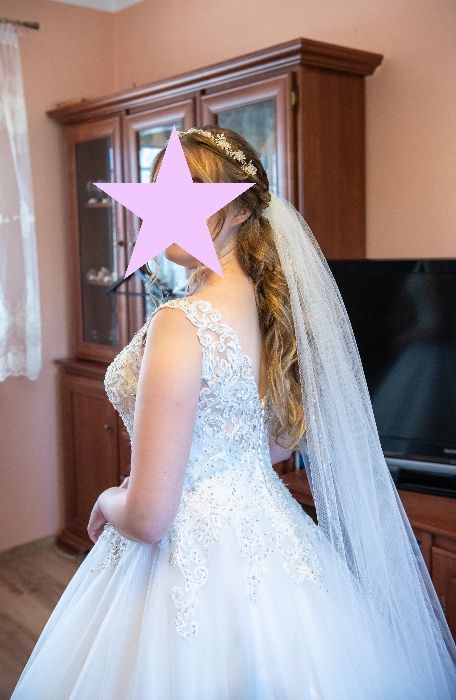 Suknia ślubna Maggie Sottero model Eden, księżniczka, glamour