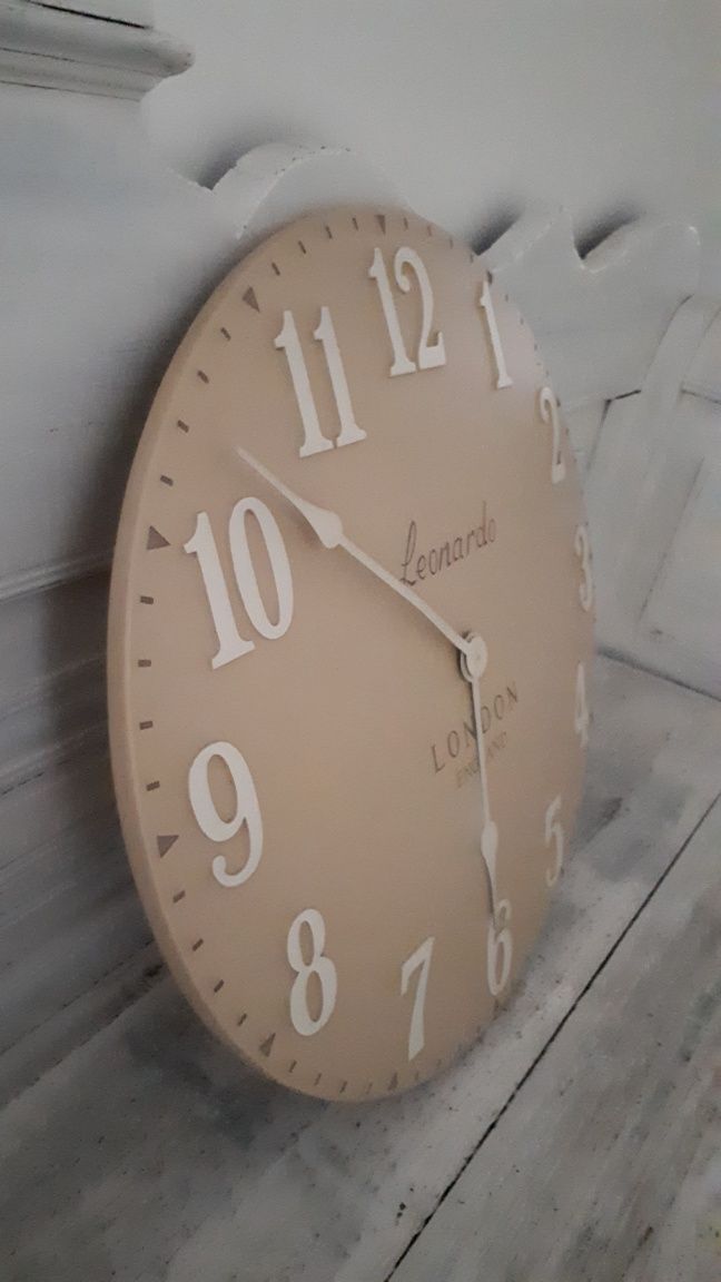 Zegar duży shabby chic retro !