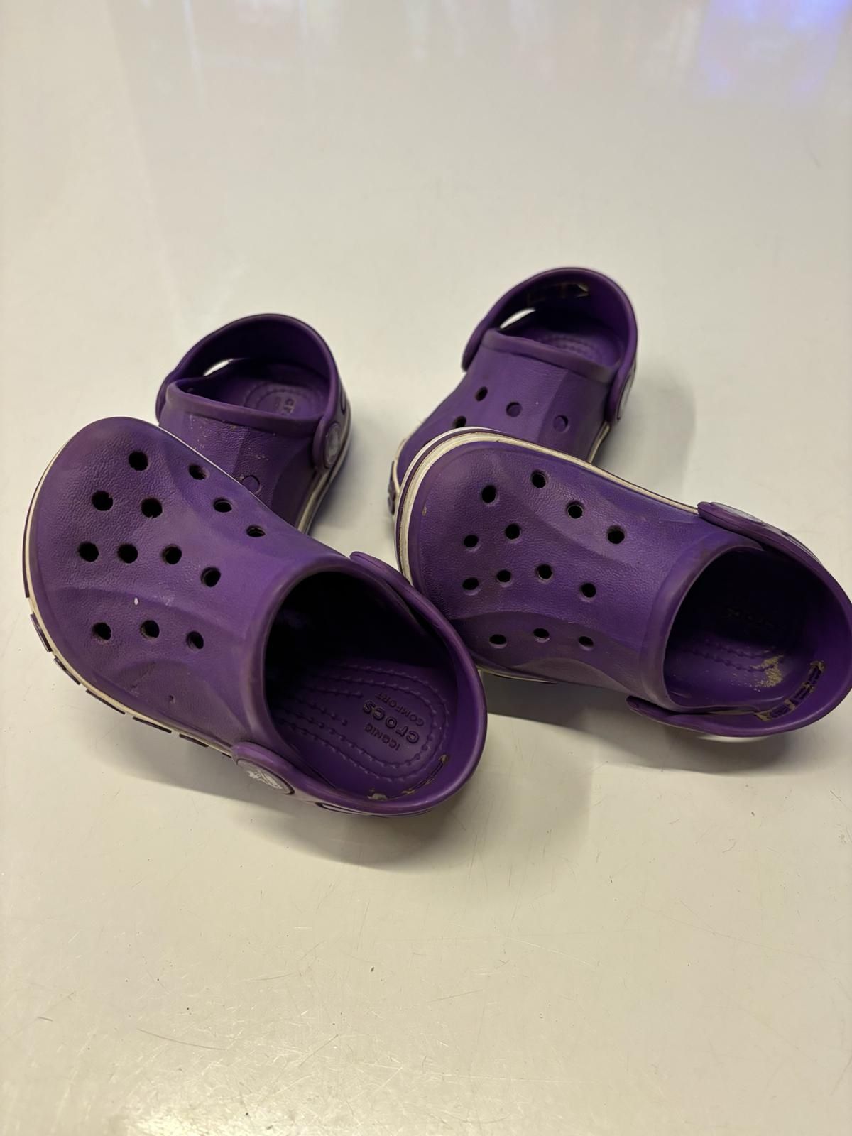 Buciki CROCS C5 Fioletowe