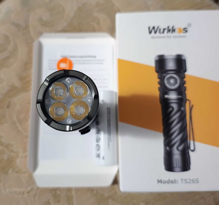Wurkkos  TS26S + фірмовий акум