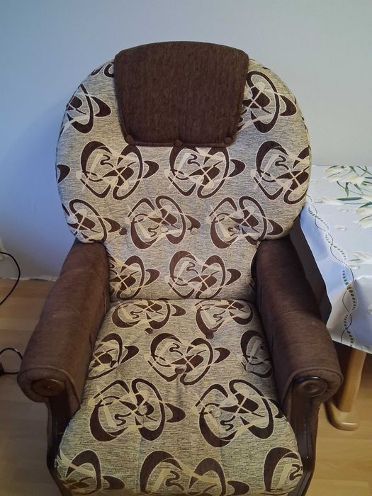 Zestqw wypoczynkowy - kanapa + 2 fotele