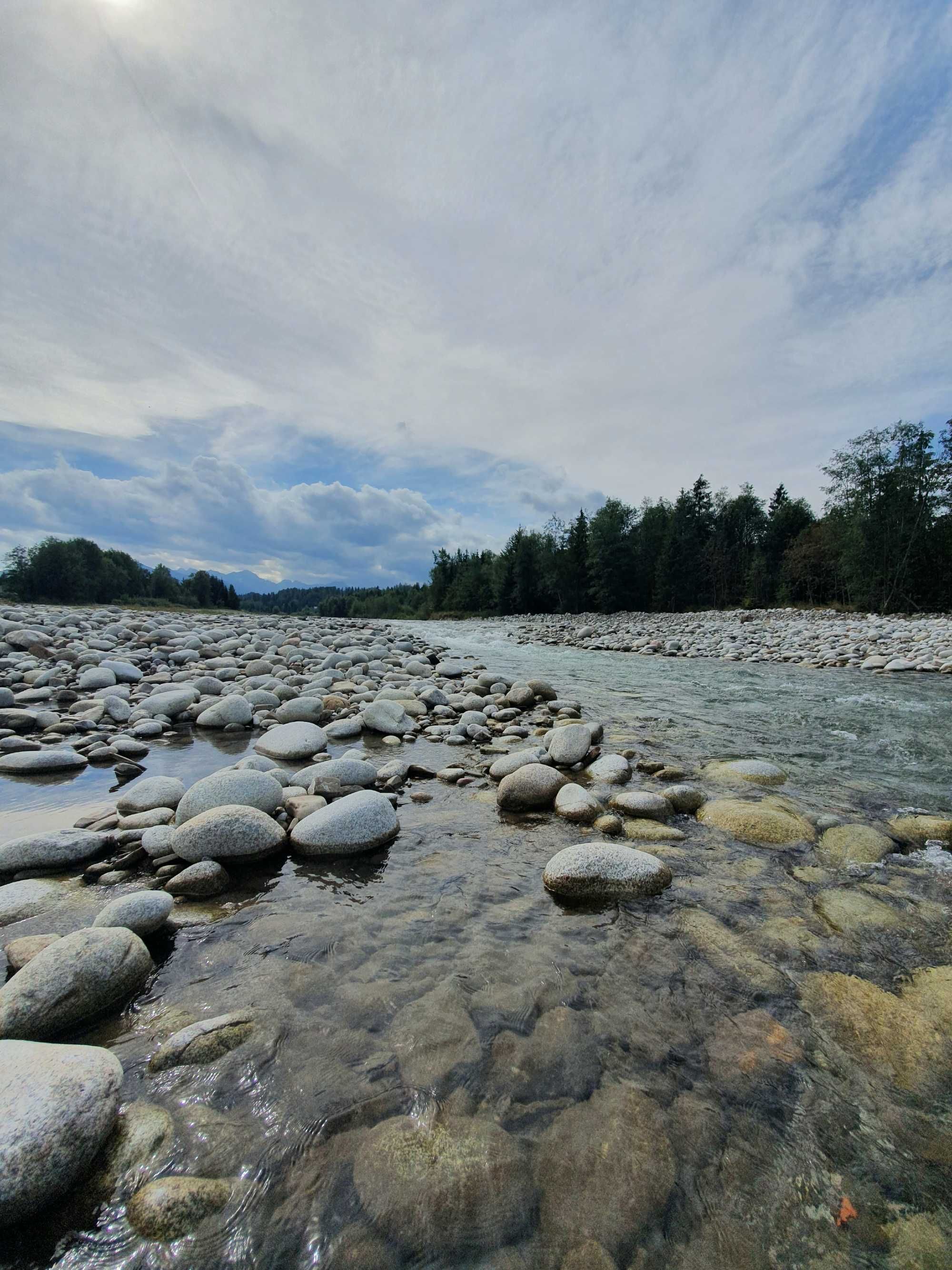 Domek do wynajęcia w górach widok blisko rzeki Białka tatrzańska Tatry